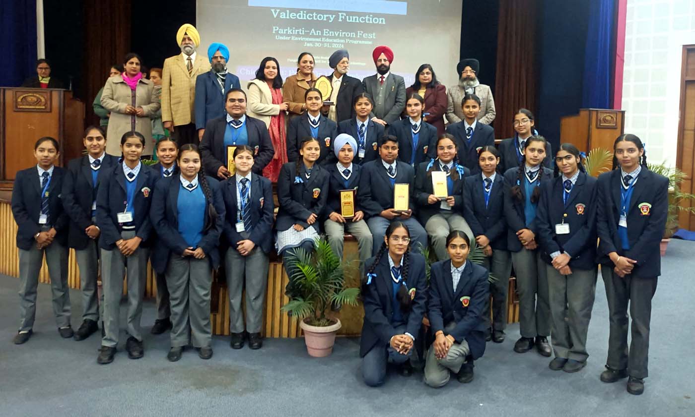 Indus Public School won the Over All trophy in the inter school state level competition
